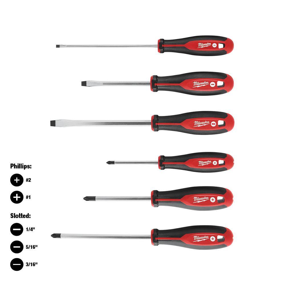 MW Ratcheting Wrench and Screwdriver Mechanics Tool Set (21-Piece) 48-22-9516-48-22-2706