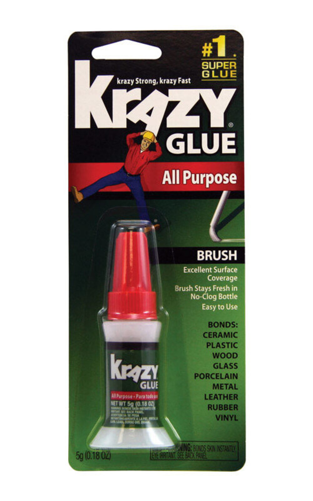 KRAZY GLUE BRUSH ON 5GM