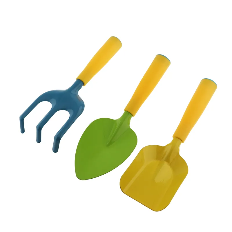 Wholesale 3 PCS Plastic Hand Garden Tool Kit child Garden tools for kids gift