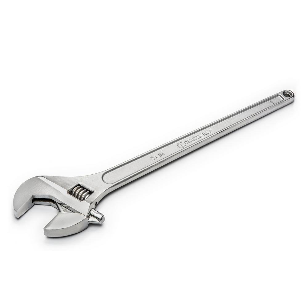 Crescent 24 in. Chrome Adjustable Wrench AC224VS