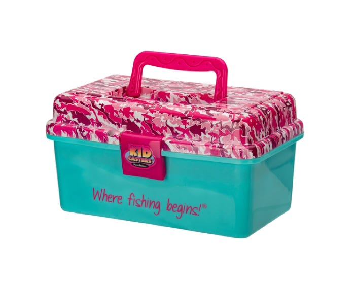 Kid Casters Pink Tackle Box - KCTBPINK