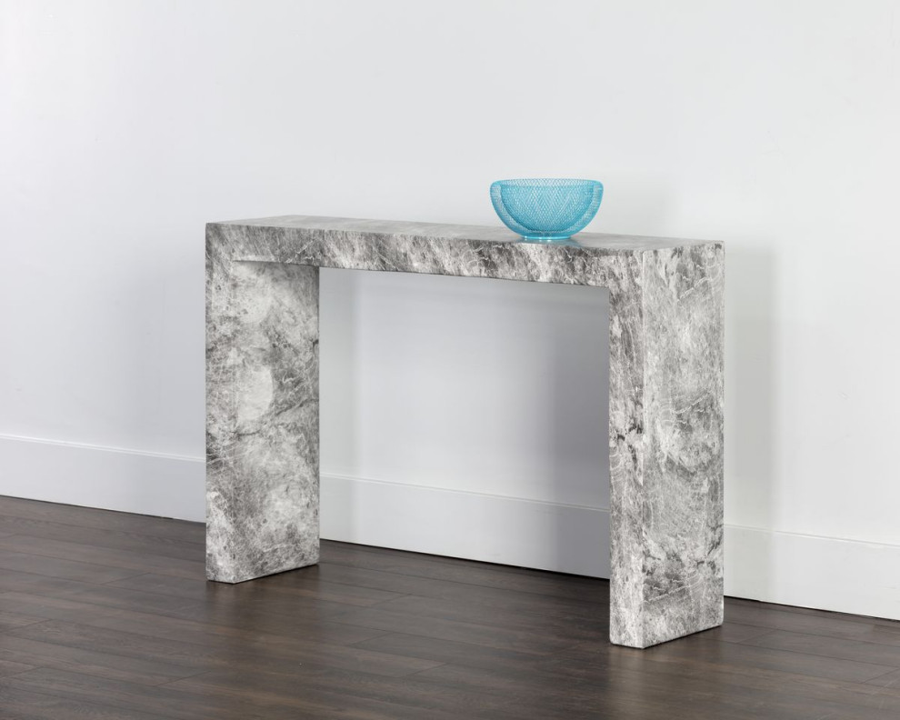 Sunpan MIXT Axle Console Table   Contemporary   Console Tables   by Unlimited Furniture Group  Houzz