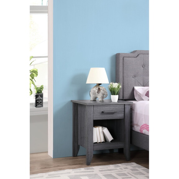 Glory Furniture Lennox G053 N Nightstand  Gray B07...