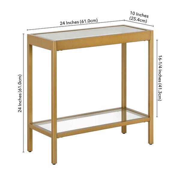 Alexis 24'' Wide Rectangular Side Table