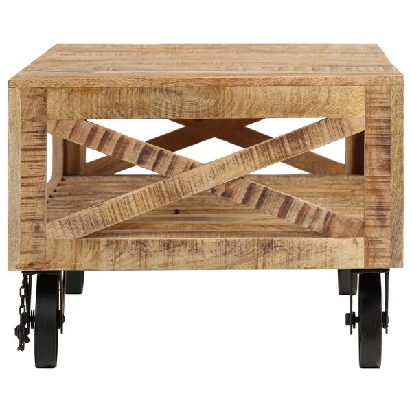 Coffee Table with Wheels 43.3