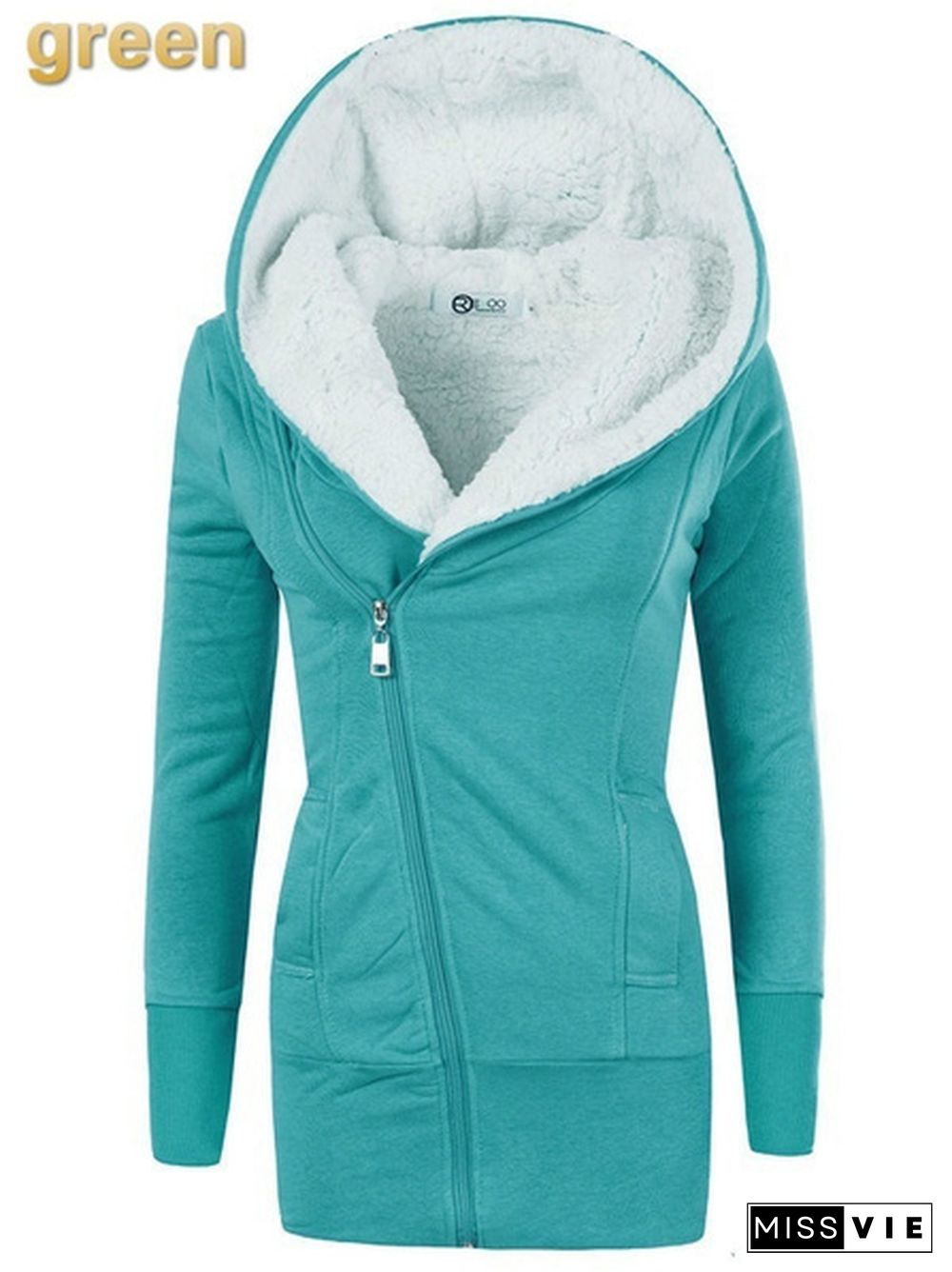 Womens Cotton Sport Hoody Hoodie Sweater Lady's Hooded Pullover Sweatshirt Jumper Coat Jacket