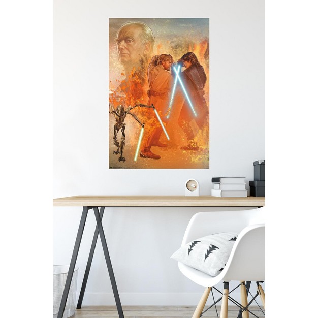 Trends International Star Wars Revenge Of The Sith Celebration Mural Unframed Wall Poster Prints