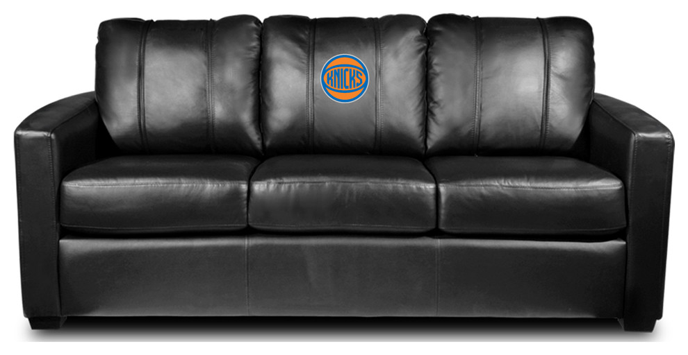 New York Knicks Secondary Stationary Sofa Commercial Grade Fabric   Contemporary   Sofas   by DreamSeats LLC  Houzz