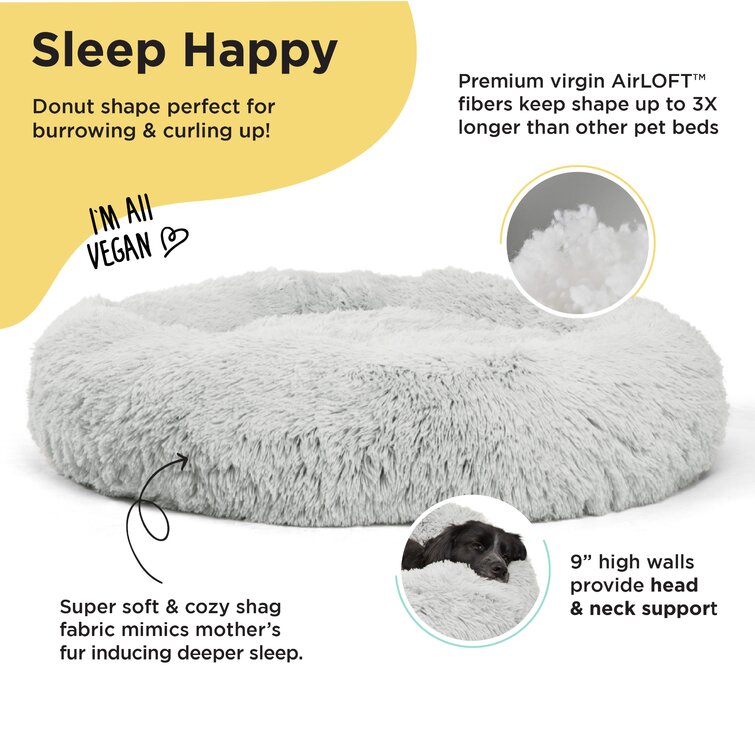 Best Friends by Sheri The Original Calming Donut Cat and Dog Bed