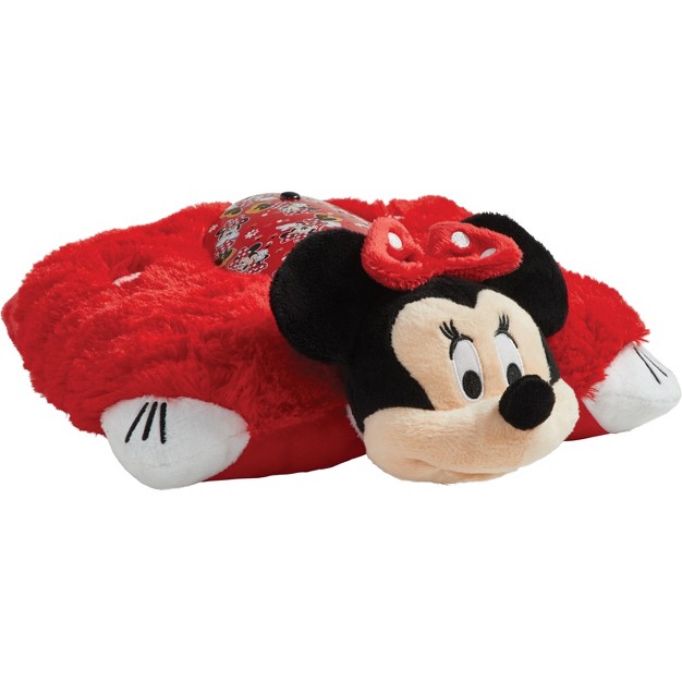 Disney Minnie Mouse Sleeptime Lite Plush Led Kids x27 Nightlight Red Pillow Pets