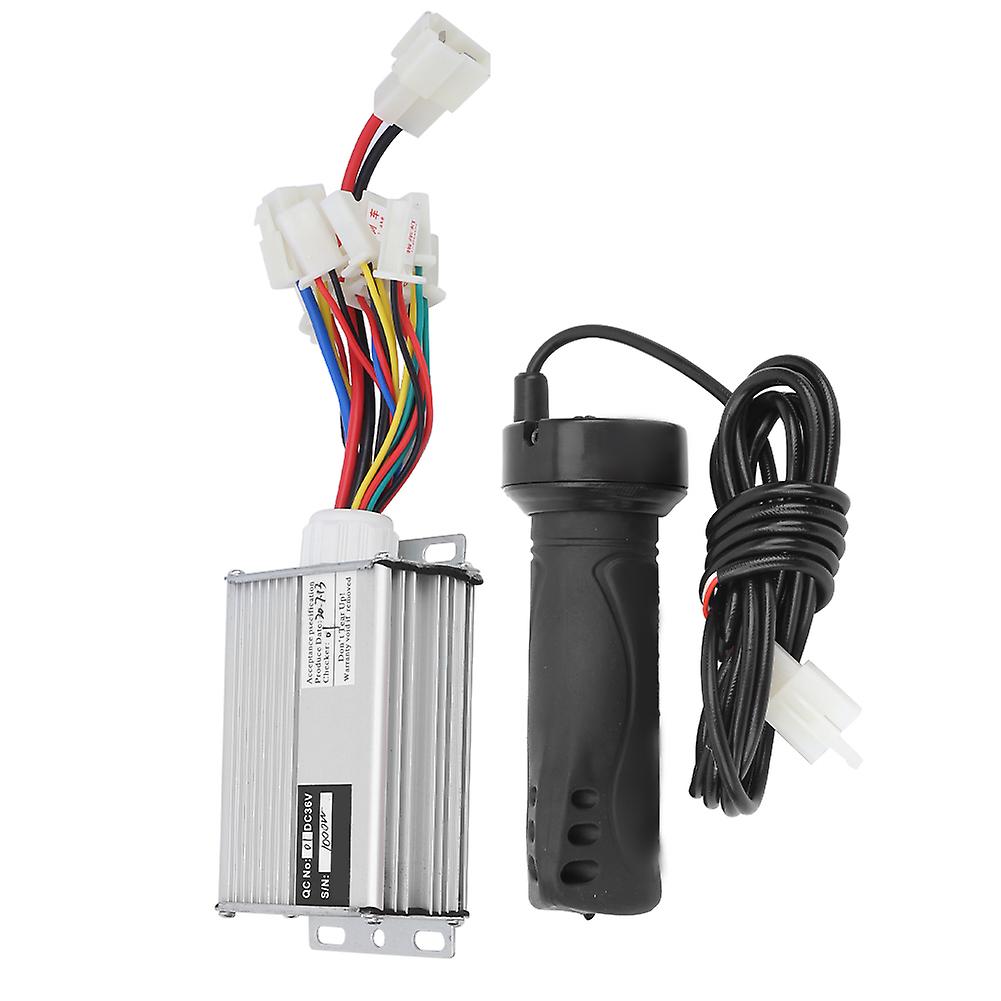 36v 1000w Controller With Ordinary Long Wire Throttle Grip Kit Electric Bicycle Accessory