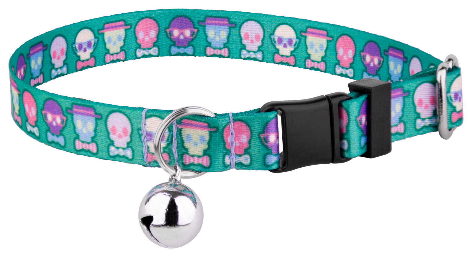 Country Brook Petz® Dapper Skulls Cat Collar Limited Edition