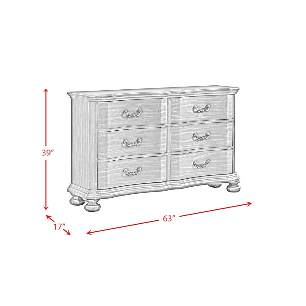 Copper Grove Auldyn 6 drawer Dresser