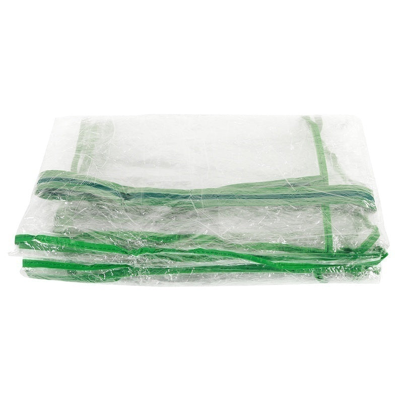 3/4/5-Tier Transparent Rectangle Waterproof PVC Warm Garden Tier Mini Household Plant Greenhouse Cover (without Iron Stand)