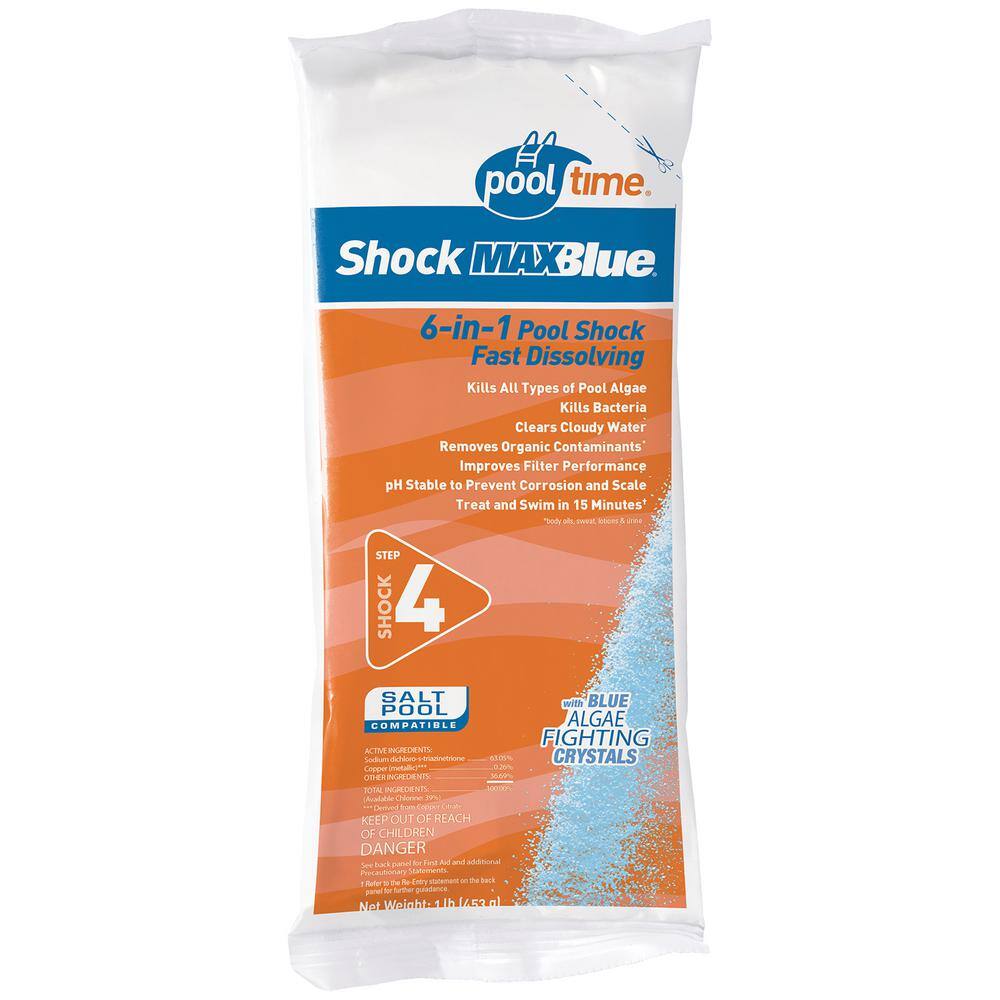 Pool Time MAXBlue 1 lb. Shock 13101PTM