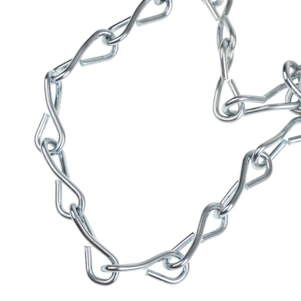 Heavy Duty Galvanized Steel Chain Basketball Any Standard Basketball Hoop for Sports Recreational Basketball Courts