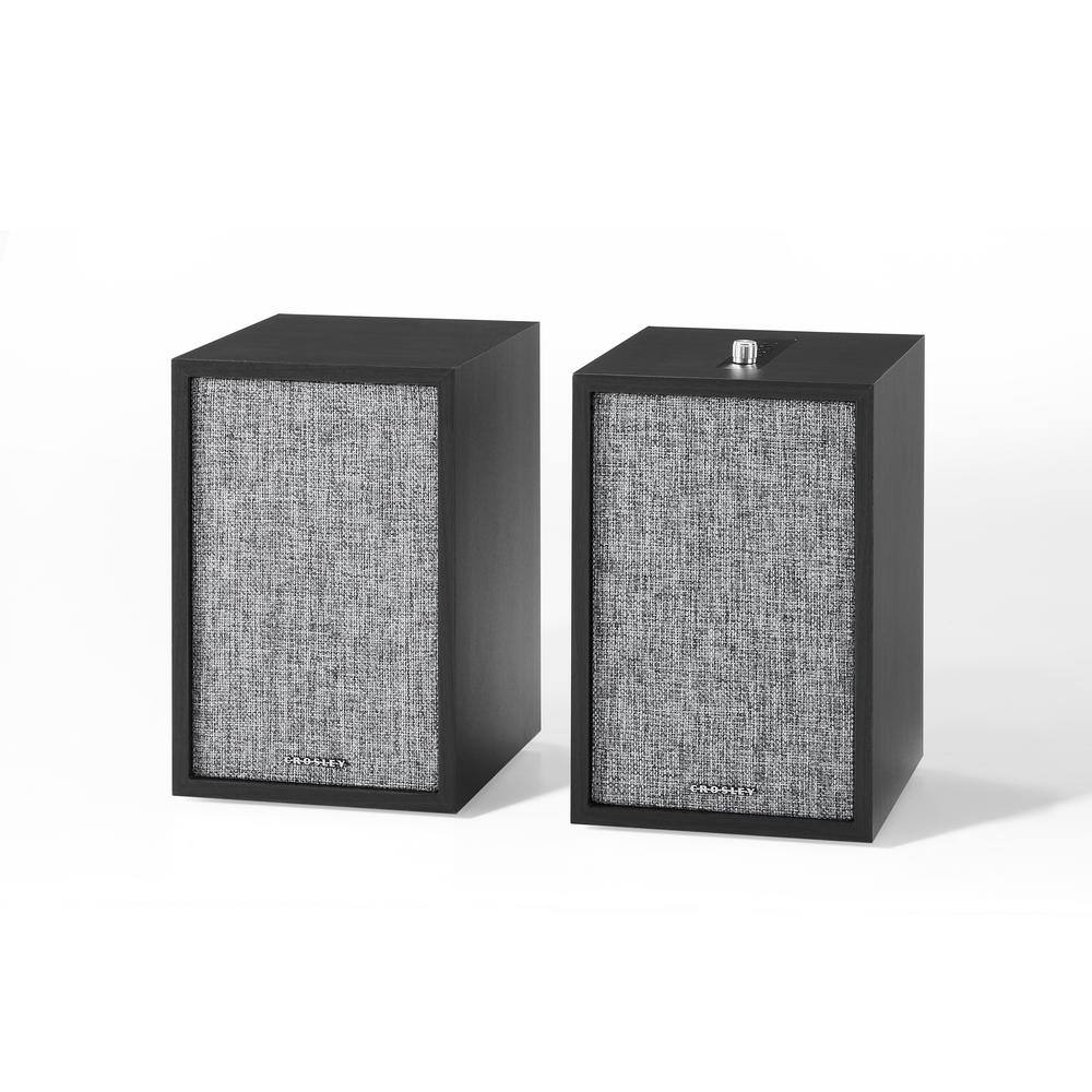 Crosley S200 Stereo Powered Speakers in Black S200A-BK