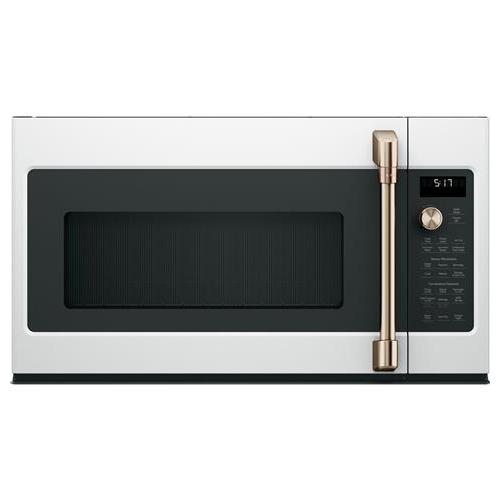 Caf¨¦ 30-inch, 1.7 cu.ft. Over-the-Range Microwave Oven with Air Fry CVM517P4RW2