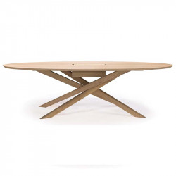 Table de réunion ovale Mikado 267X138X76CM Ethnicraft - Mobilier Intérieur - GRIIN