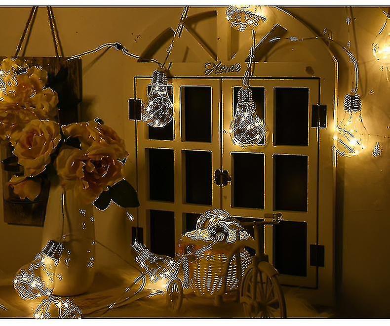 Battery Operated Globe String Lights，water Proof 44 ，3m 80 Led Crystal Ball ，indoor Outdoor Led Light