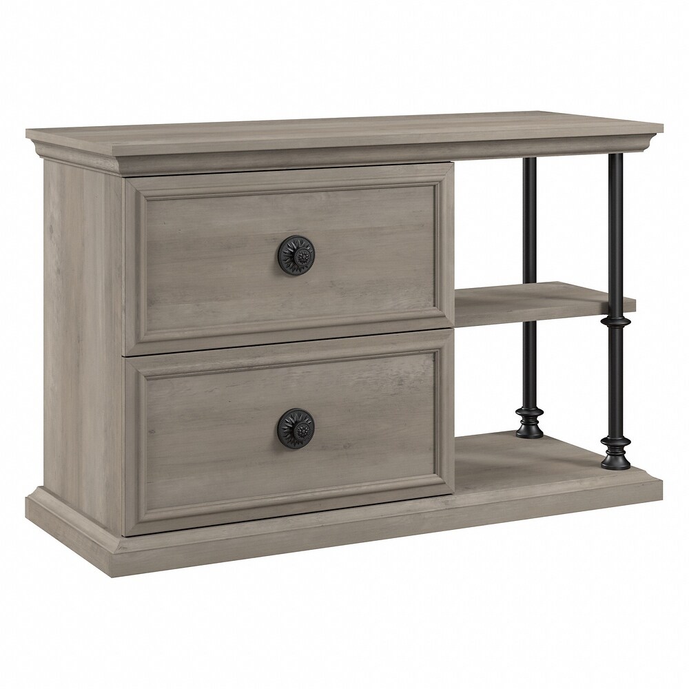 Coliseum Lateral File Cabinet with Shelves by Bush Furniture