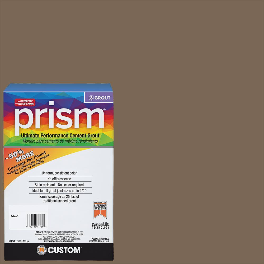 Custom Building Products Prism #59 Saddle Brown 17 lb. Ultimate Performance Grout PG5917T