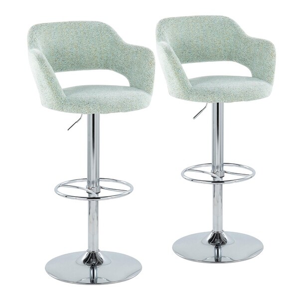 Carson Carrington Vallen Adjustable Bar Stool (Set of 2)