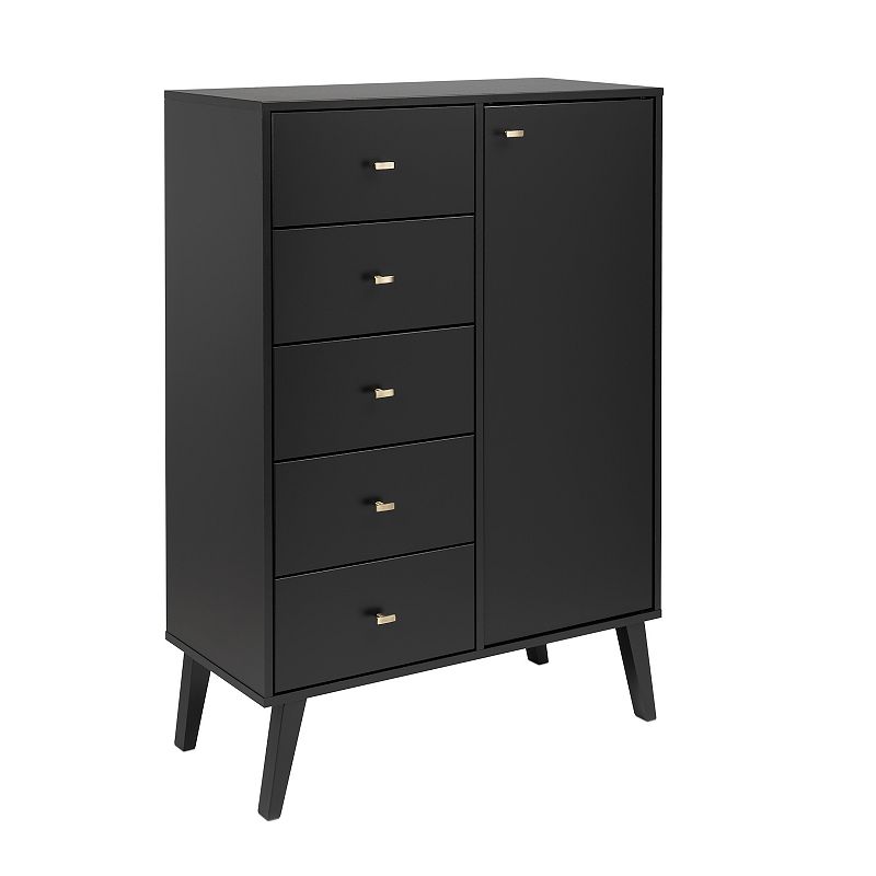 Prepac Milo 5-Drawer Chest with Door