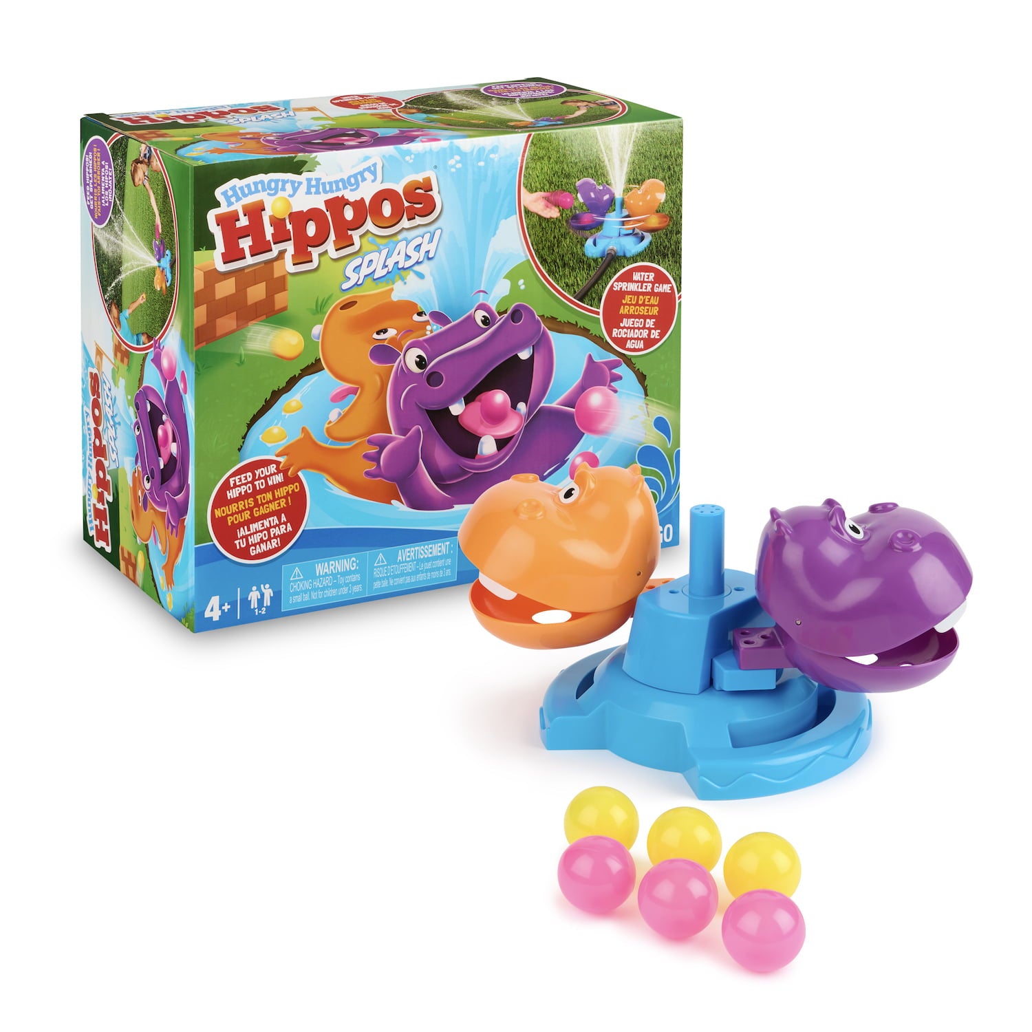 Hasbro Hungry Hungry Hippos Splash Game by WowWee