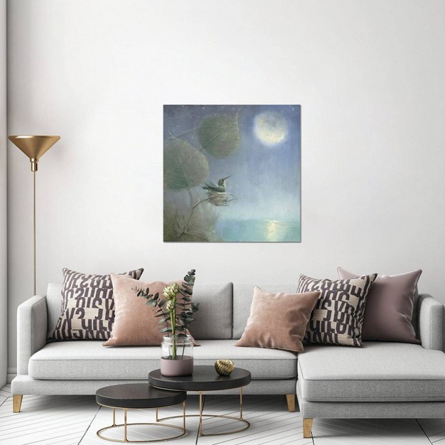 Hummingbird Moon By David Joaquin Unframed Wall Canvas Icanvas