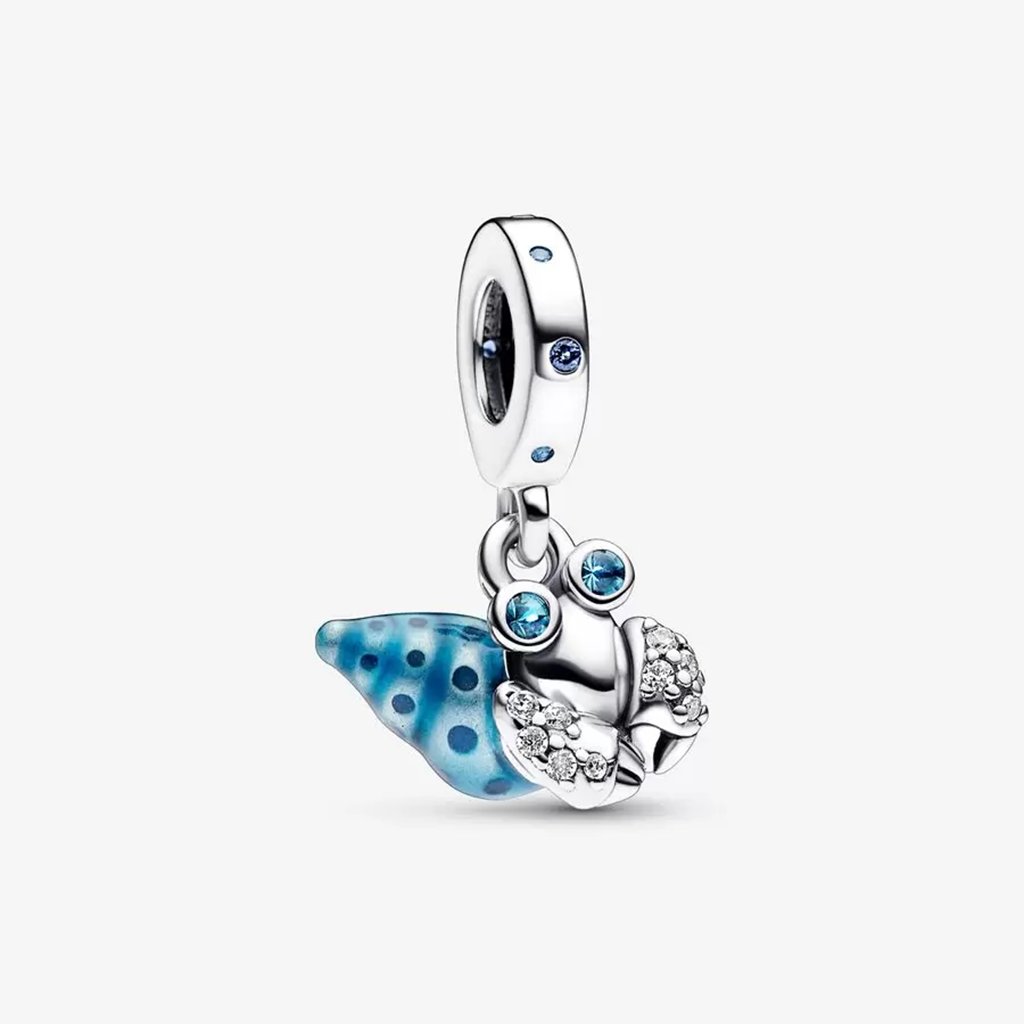 PANDORA  Glow-in-the-dark Hermit Crab Dangle Charm