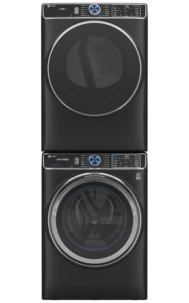 GE Profile ADA 7.8 Cu. Ft. Carbon Graphite Smart Front Load Electric Dryer With Steam And Sanitize Cycle