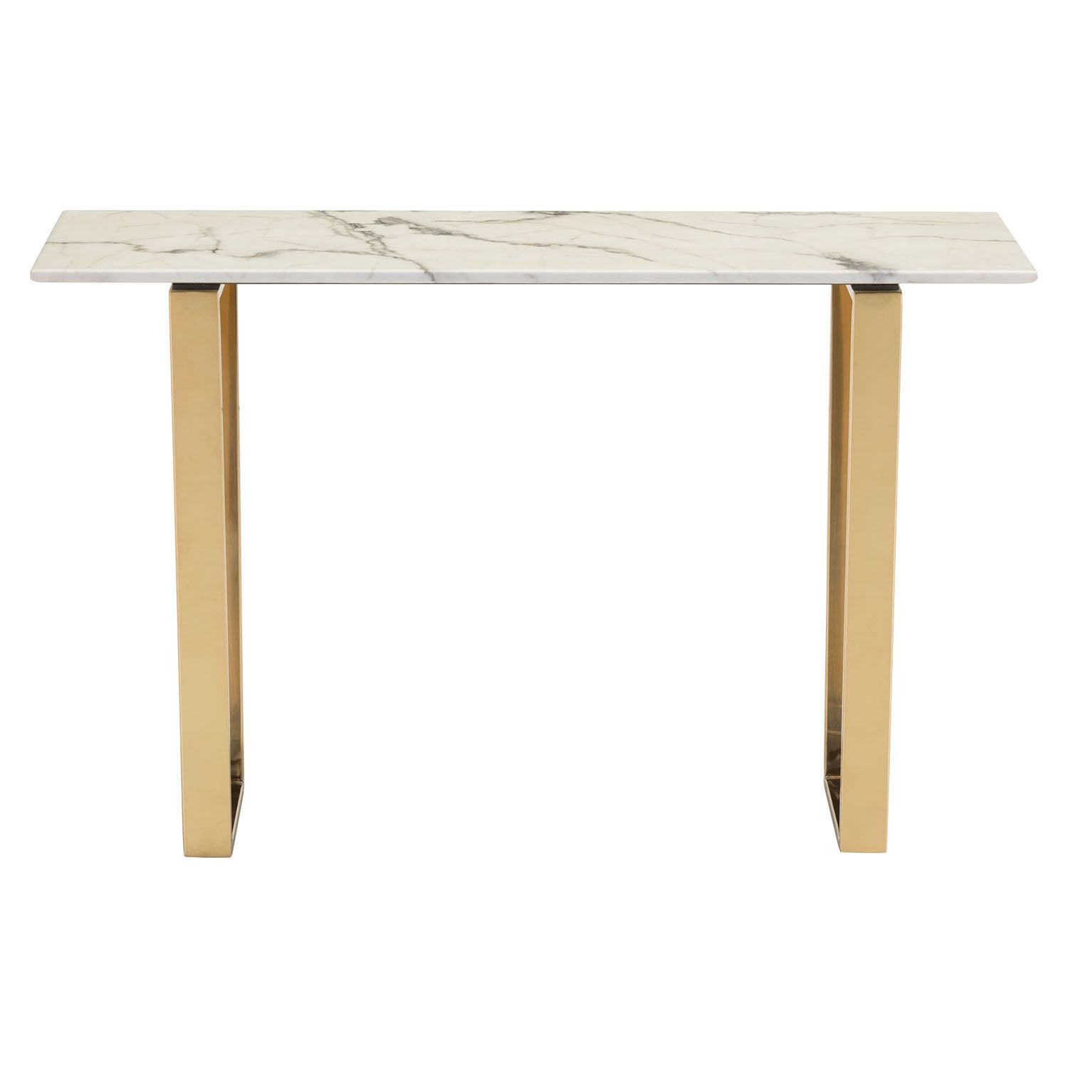 Zuo Modern Atlas Faux Marble Console Table