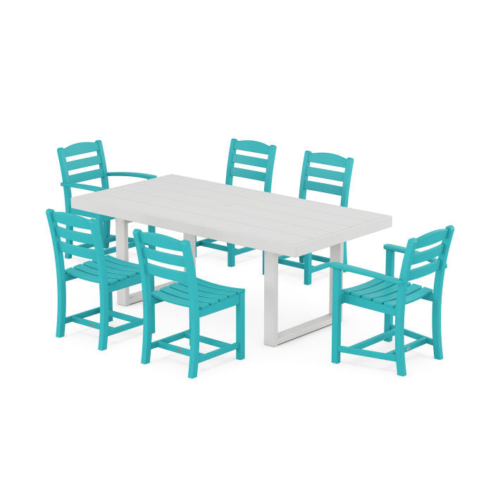 Polywood La Casa Café 7-Piece Dining Set PWS876-1