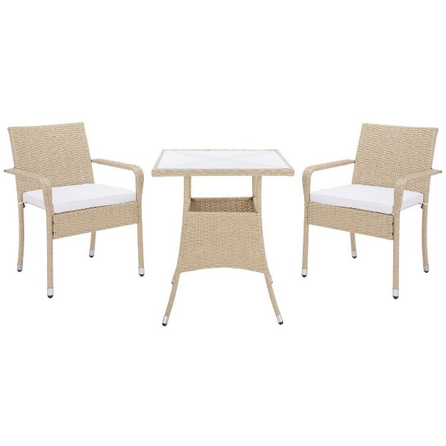 Laban Patio Outdoor Bistro Set Safavieh