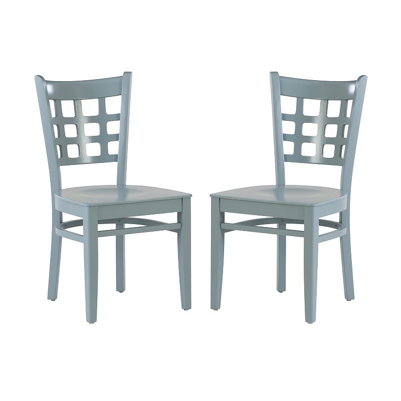 Linon Lola Side Chair 2-piece Set