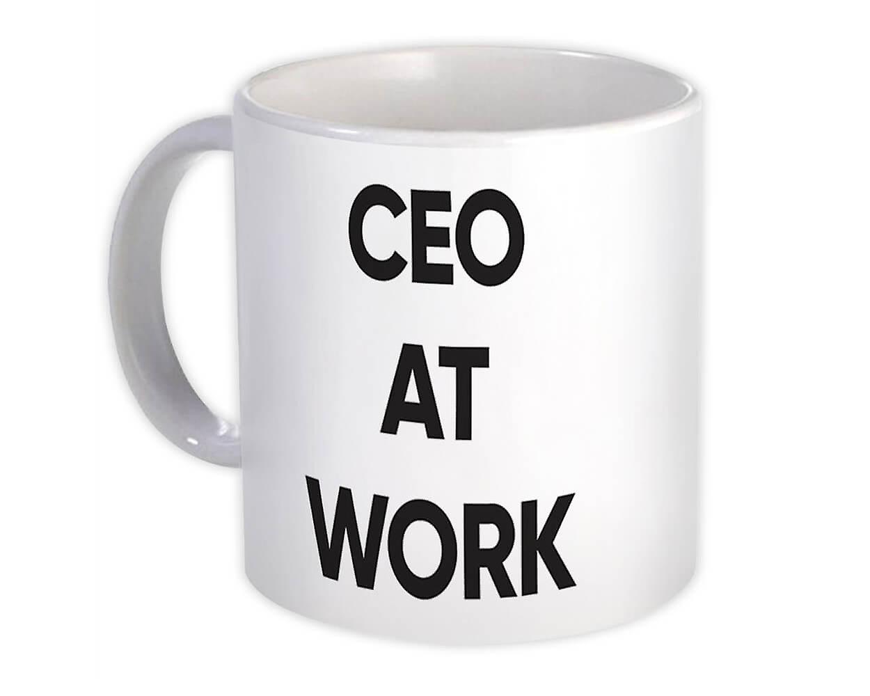 Gift Mug: CEO At Work Job