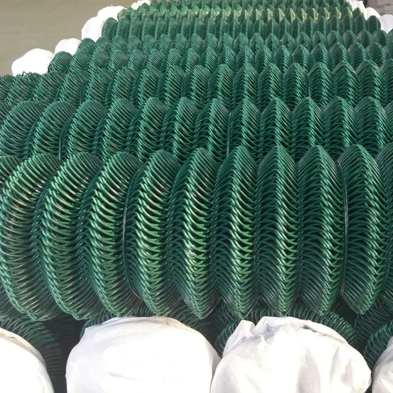 Factory supply 8 ft customized pvc coated chain link fence mesh roll