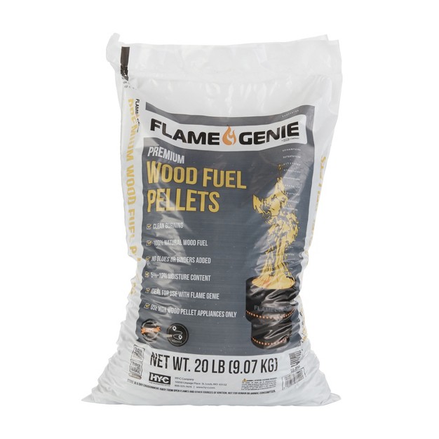 Flame Genie Fg p20 Premium Hardwood Pellets 20 Lbs