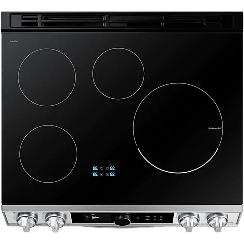  30-inch Slide-in Electric Induction Range with WI-FI Connect NE63T8911SS/AC