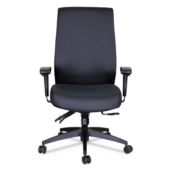 Alera Wrigley Series 24/7 High Performance High-Back Multifunction Task Chair， Supports 300 lb， 17.24