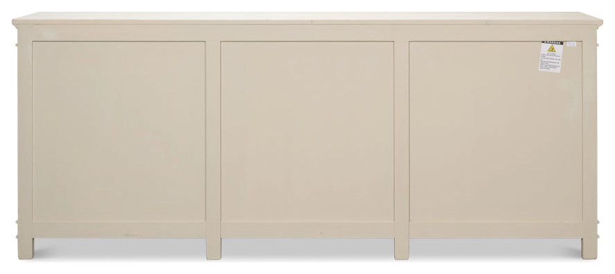 Marksman Sideboard Whitewash   Traditional   Console Tables   by Sideboards and Things  Houzz