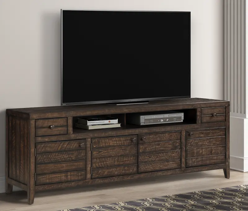 Tustin Brown 84 TV Stand