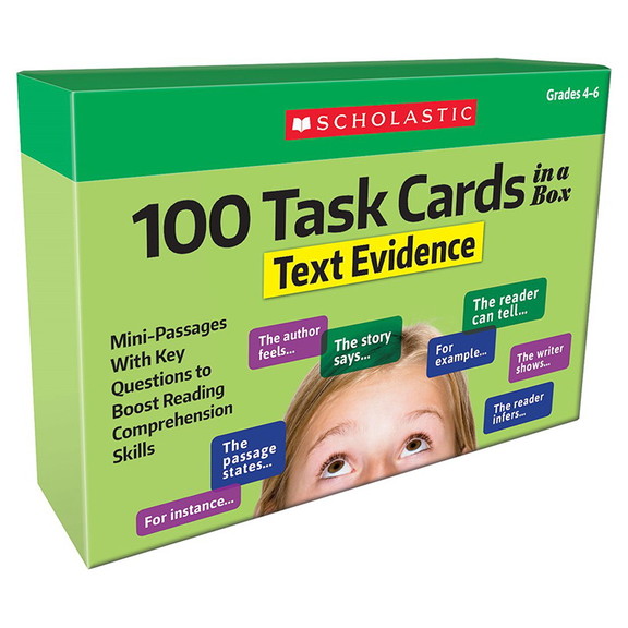 Scholastic Teacher Resources SC 855265 100 Task Ca...