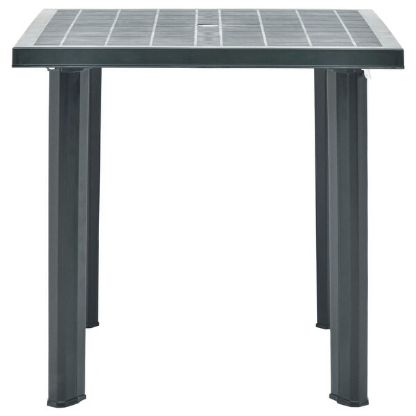 vidaXL Patio Table Green 31.5