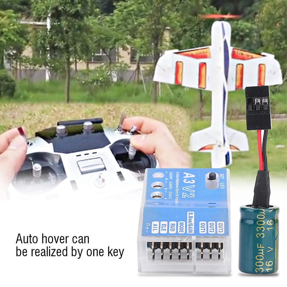 F50a 3-axle Gyro A3 V2 Flight Controller Stabilizer System For Rc Fixed-wing Airplane