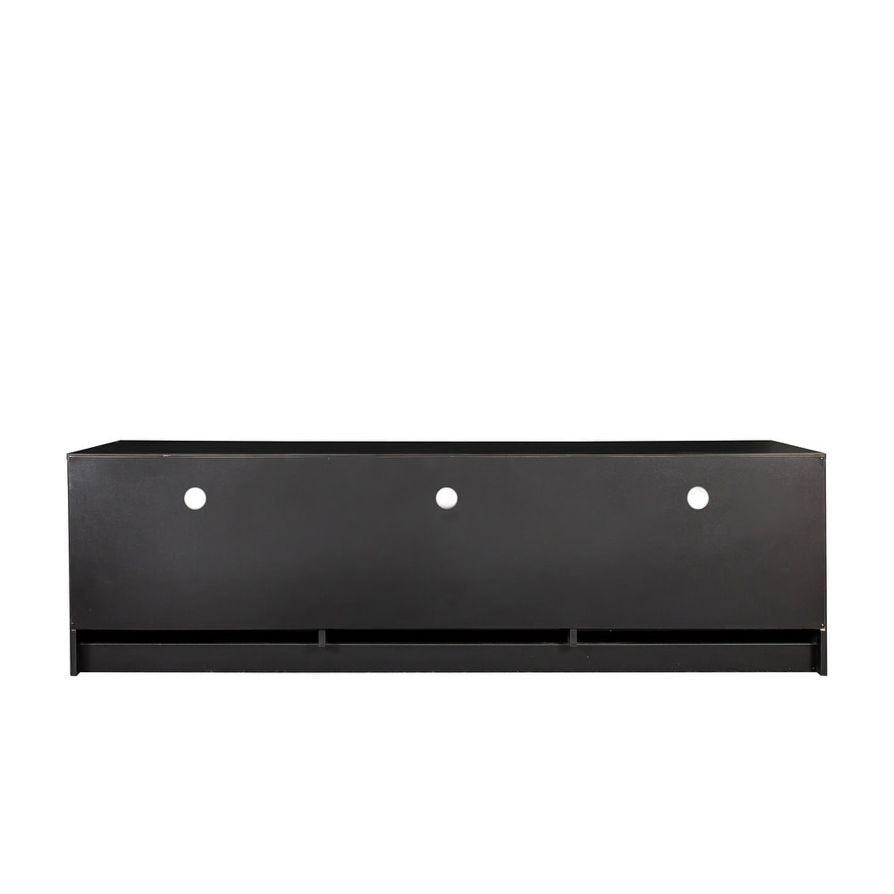 Modern minimalist TV cabinet 80 inch TV stand  open locker