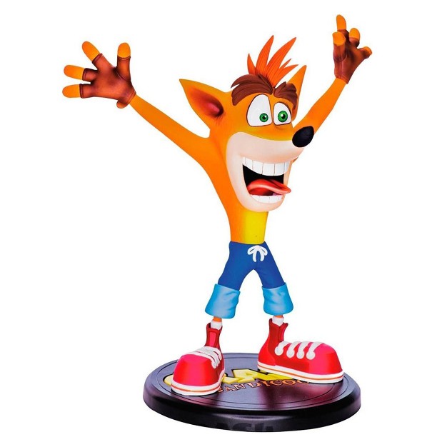 First 4 Figures Crash Bandicoot 9 Inch Pvc Statue