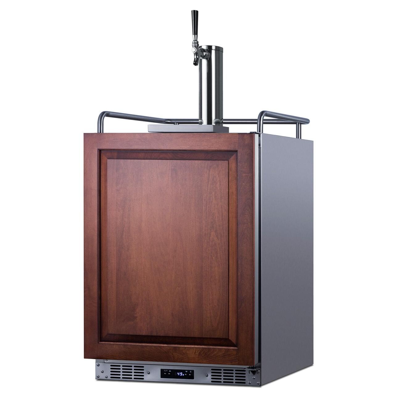 Summit 24-Inch 5.6 Cu. Ft. Built-In Kegerator