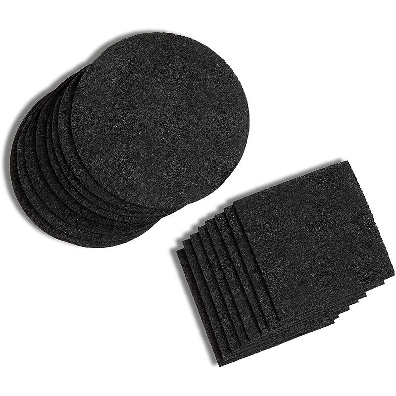 Composter Bin Charcoal Filter Replacements (2 Sizes， 16 Pieces)